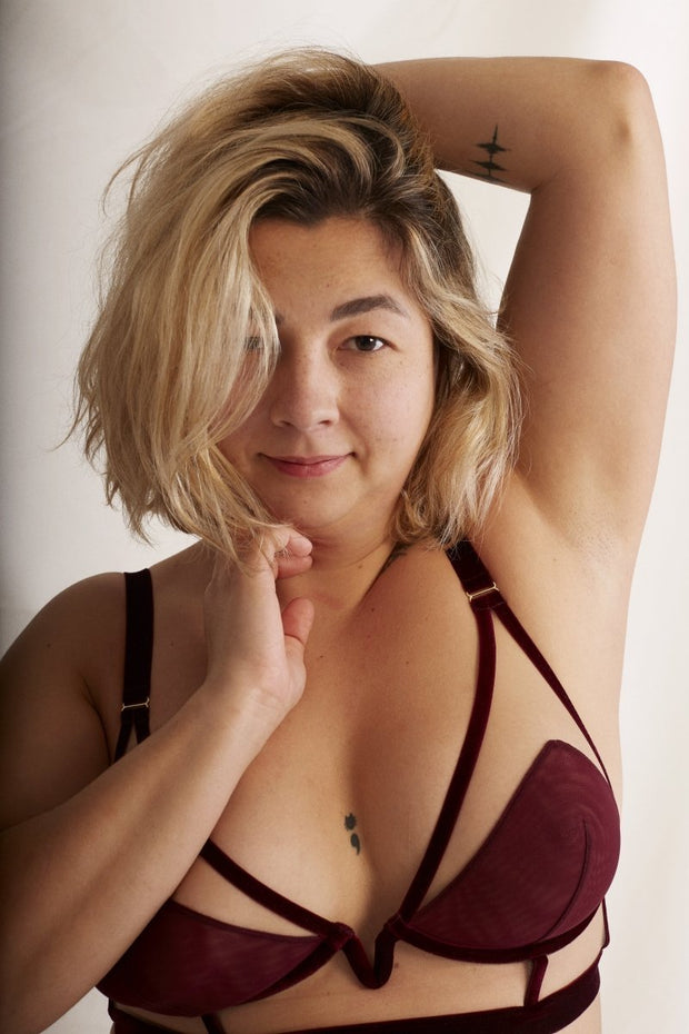 For sexy // Against sexism longline bra bra The Underargument