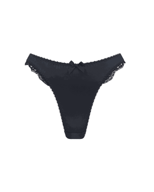 bekæmpe Hovedkvarter Bedst Agent Provocateur | Sloane thong black | Black lingerie set | Satin  underwear " NIN Luxury Lingerie