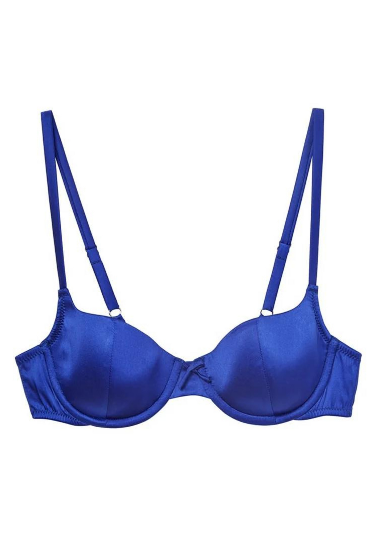 Buy Fleur Du Mal Blue Chain Luxe Bra - 0753 Nighttime Blue At 46% Off