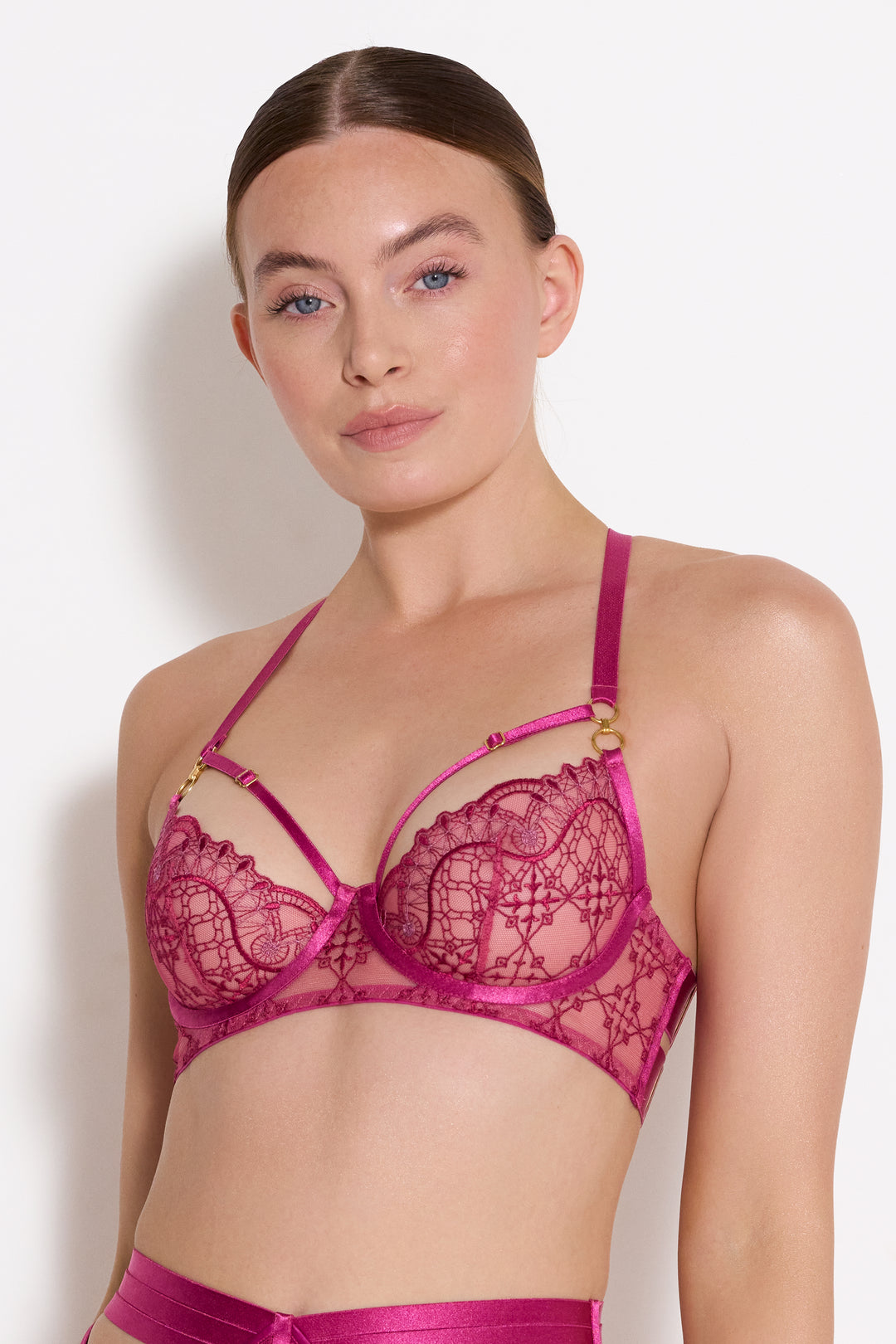 Bordelle Mari Balconette Wire bra | Bordelle stockist NIN Luxury Lingerie