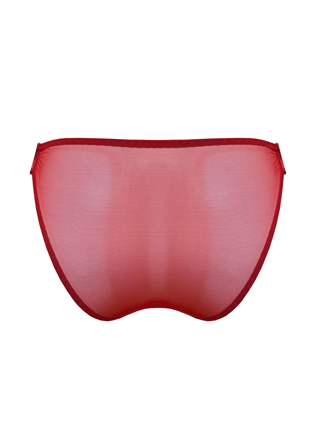 Bordelle Signature Mesh Brief Burnt Red