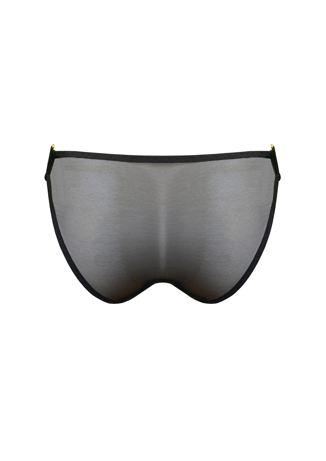 Bordelle Signature Mesh Brief Black