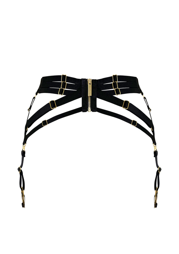 Bordelle Signature Strap Suspender Black