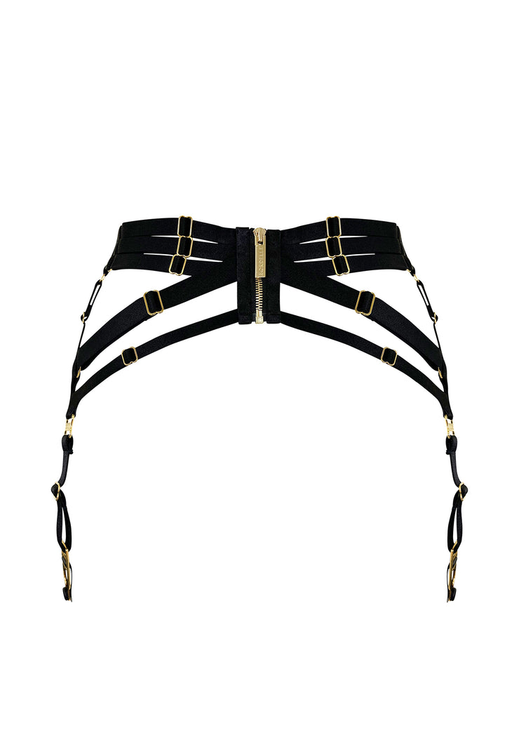 Bordelle Signature Strap Suspender Black