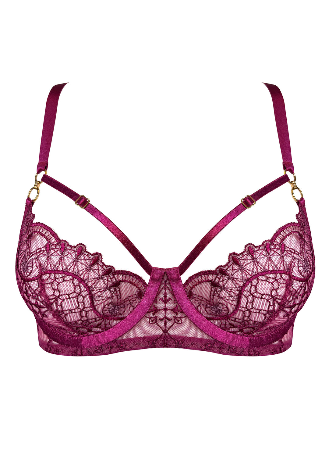 Bordelle Mari Balconette Wire bra | Bordelle stockist NIN Luxury Lingerie