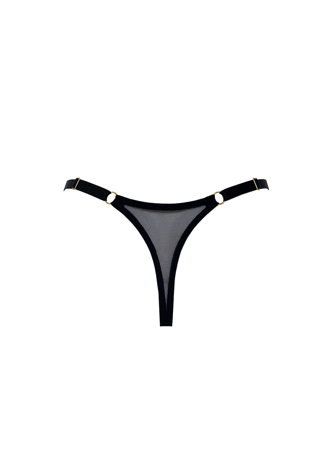 Bordelle Tierra Thong Black