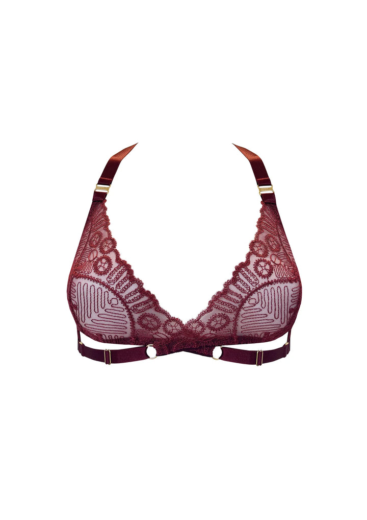 Bordelle Tierra Soft Wrap Bra Morello