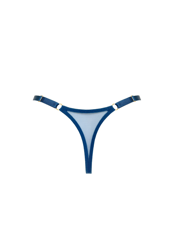 Bordelle Tierra Thong Denim