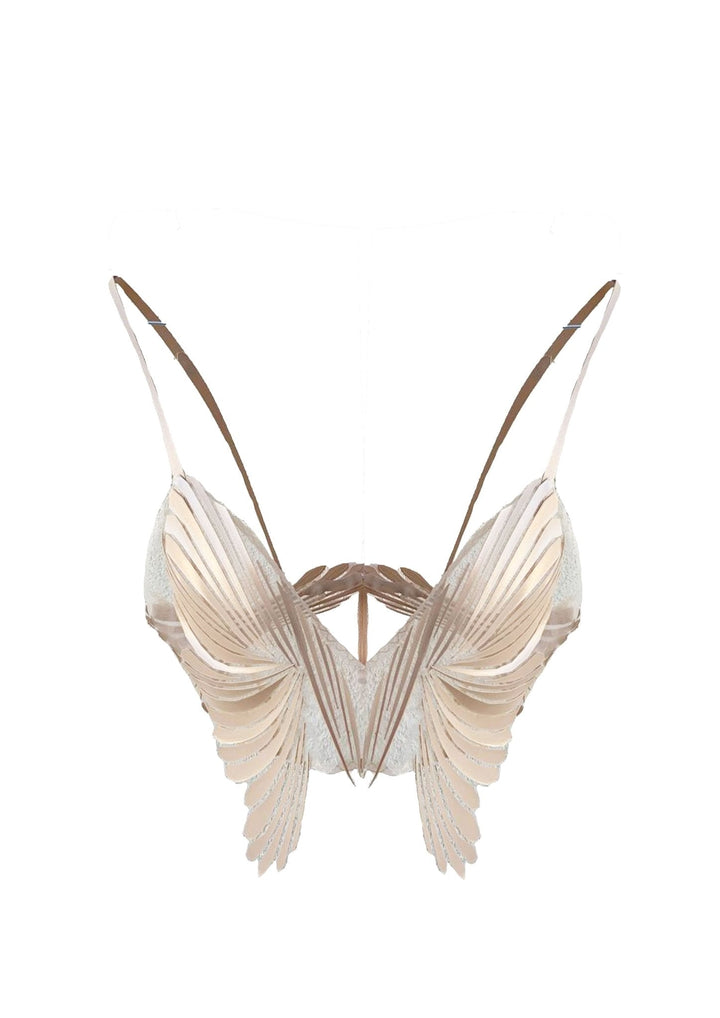 Stephanie Santos Cuckoo 3D bra sand