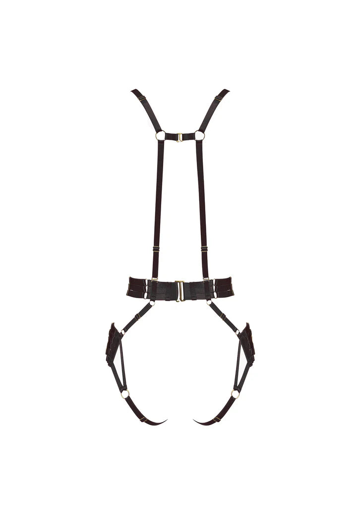 Bordelle Signature Strap Body Harness black