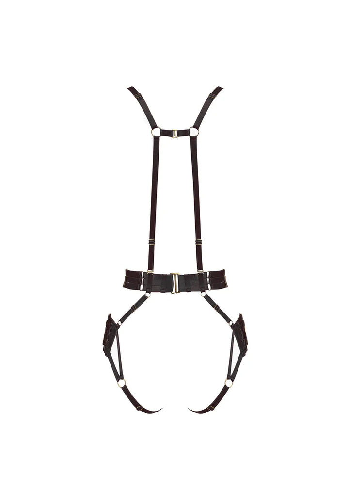 Bordelle Signature Strap Body Harness black