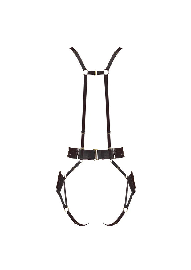 Bordelle Signature Strap Body Harness black