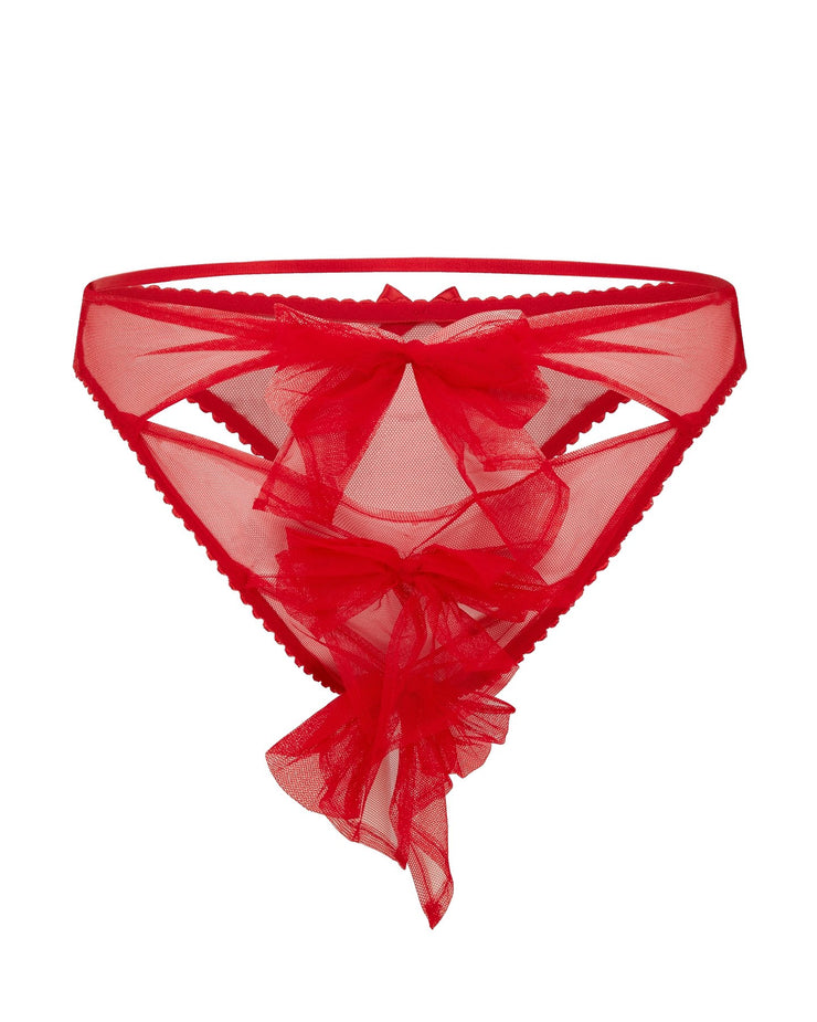 Leni Ouvert in Red  By Agent Provocateur All Lingerie