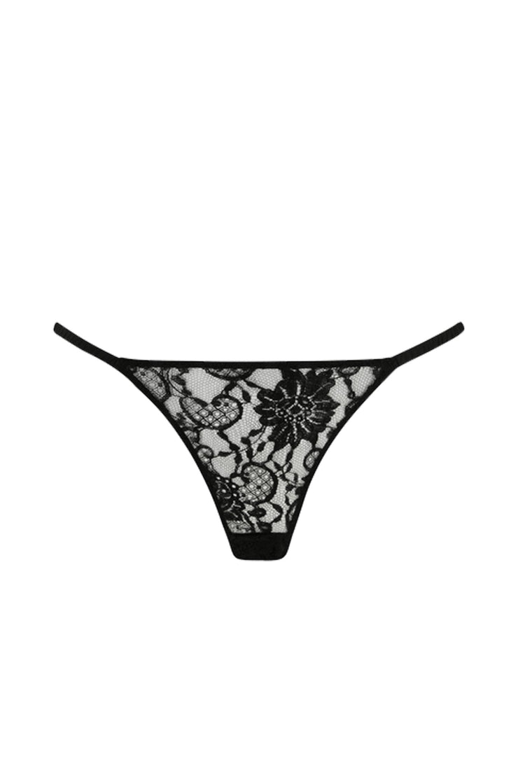 Coco de Mer, Hera Brazilian brief, Sexy black lingerie