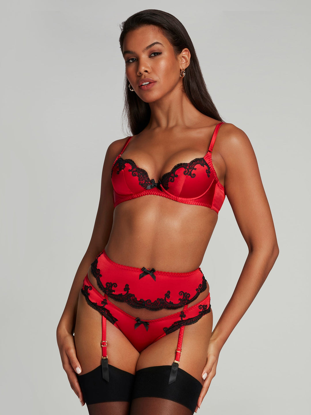 Agent Provocateur Molly Red Suspender