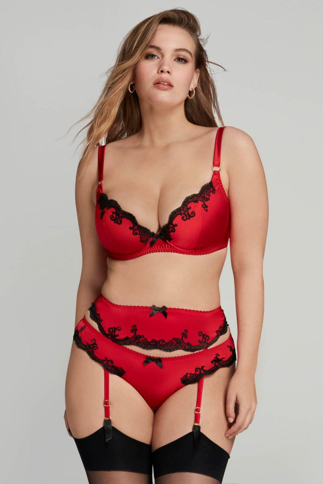 Agent Provocateur Molly Red Suspender