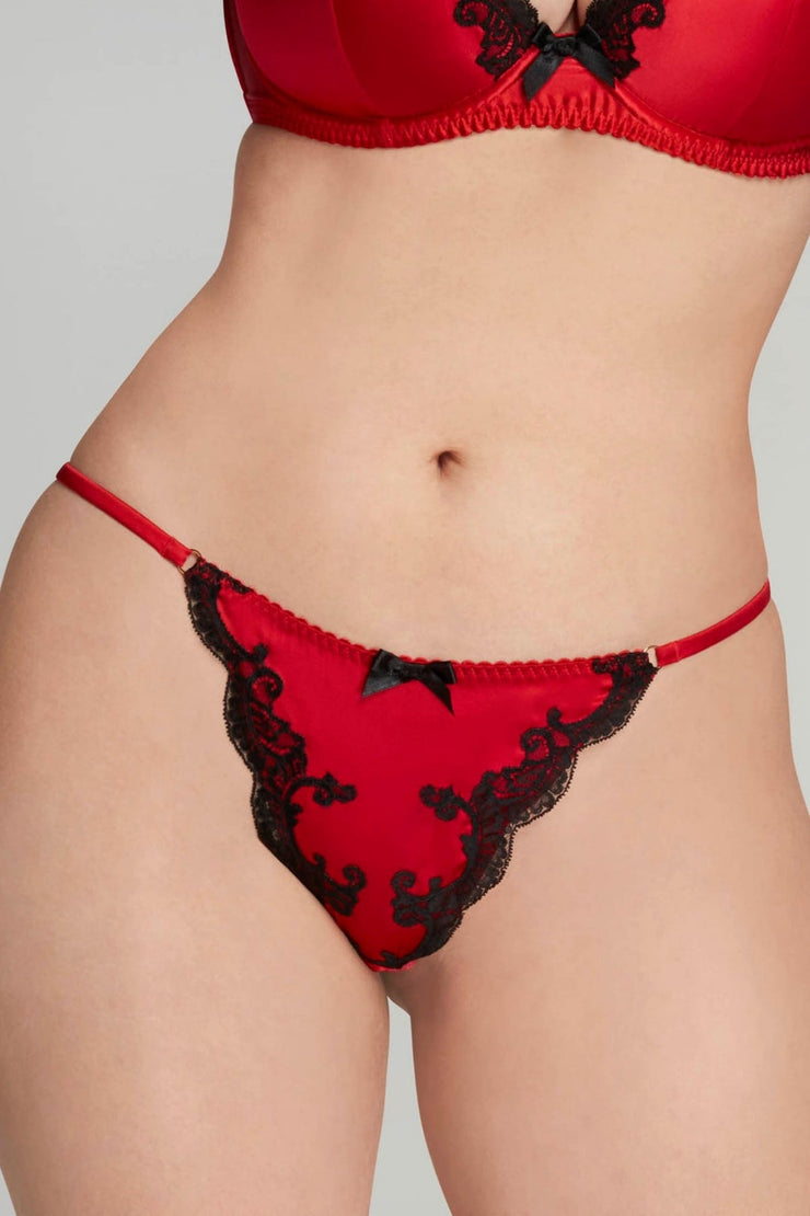Molly Red Thong thong Agent Provocateur