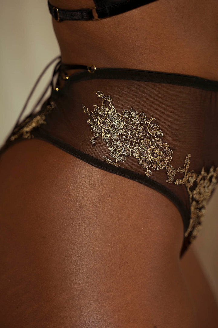 Hervé by Céline Marie Viève  High Waist Thong